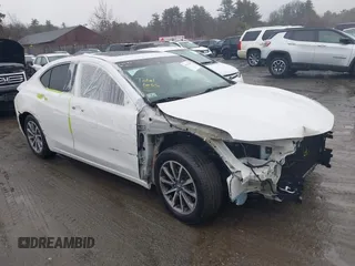 2020 Acura TLX with VIN 19UUB1F39LA009430, listed as a IAAI auction lot 41913269 with 58,306 mi miles and . Bid and sale history available at DreamBid. Image 14.