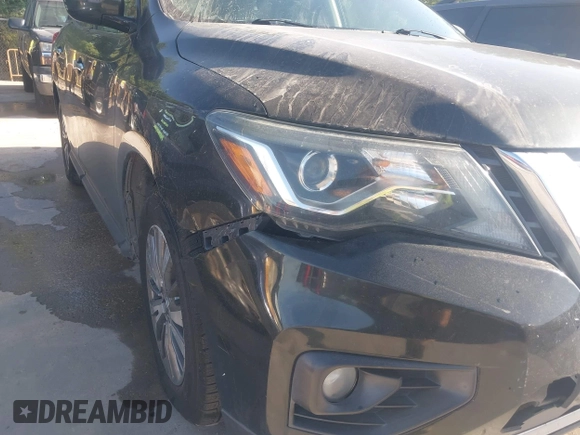 2018 Nissan Pathfinder SL with VIN 5N1DR2MN8JC625458, listed as a IAAI auction lot 42632794 with 182,317 mi miles and . Bid and sale history available at DreamBid. Image 6.
