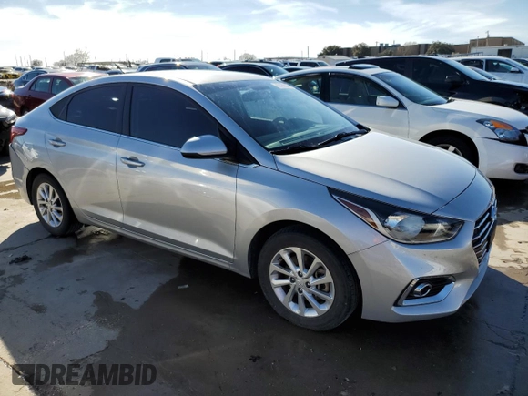 2019 Hyundai Accent SE with VIN 3KPC24A35KE055335, listed as a Copart auction lot 40166514 with 104,083 mi miles. Bid and sale history available at carsss.com. Image 4.