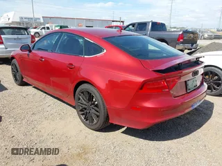 2015 Audi A7 Prestige with VIN WAU2GAFC5FN025755, listed as a IAAI auction lot 42468703 with 111,781 mi miles and . Bid and sale history available at DreamBid. Image 3.
