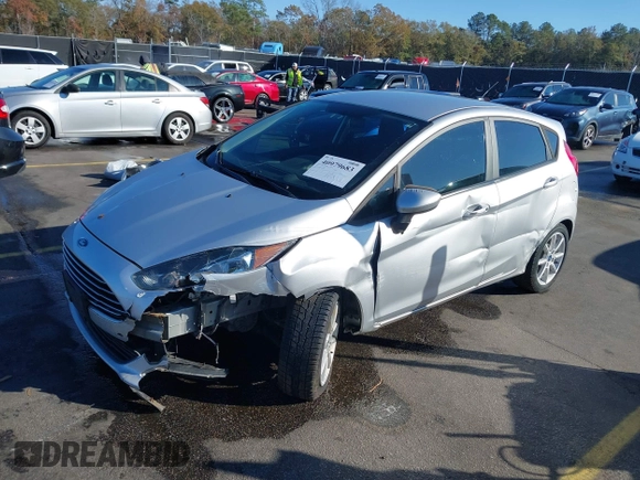 2019 Ford Fiesta SE with VIN 3FADP4EJ0KM107058, listed as a IAAI auction lot 40979683 with 116,854 mi miles. Bid and sale history available at carsss.com. Image 17.