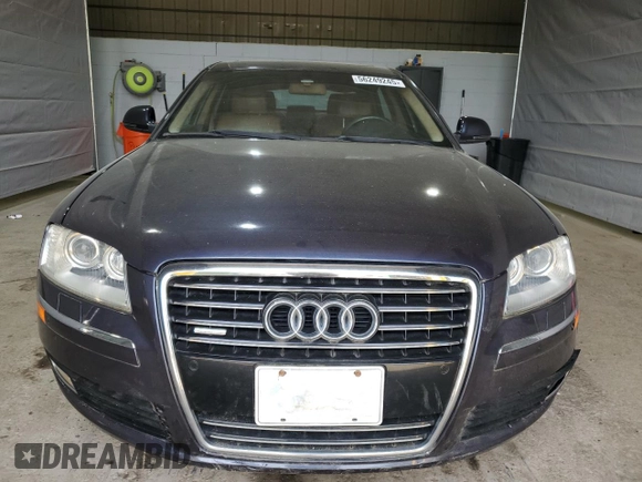 2009 Audi A8 4.2L z VIN WAUMV94E09N007038, wystawiony jako Copart lot #56249245 z przebiegiem 86 589 mil mil oraz Czysty tytuł • Clean title. Historia ofert i sprzedaży dostępna na DreamBid. Obrazek 5.