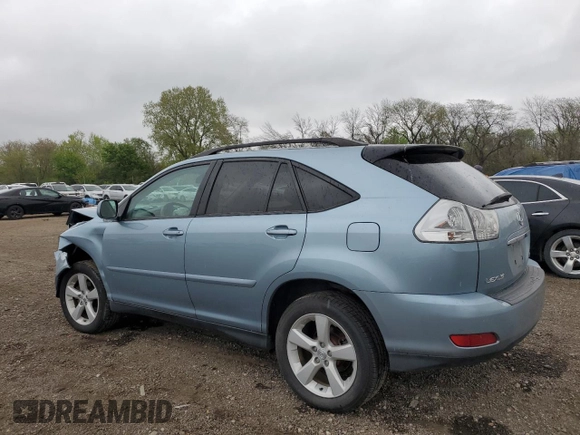 2005 Lexus RX 330 z VIN 2T2HA31U65C056567, wystawiony jako Copart lot #55402125 z przebiegiem Nie podano mil oraz Szkoda całkowita • Salvage title. Historia ofert i sprzedaży dostępna na DreamBid. Obrazek 2.
