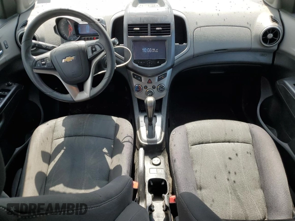 2015 Chevrolet Sonic LT with VIN 1G1JC5SH3F4150318, listed as a Copart auction lot 53275075 with 117,402 mi miles and Salvage Title. Bid and sale history available at DreamBid. Image 8.