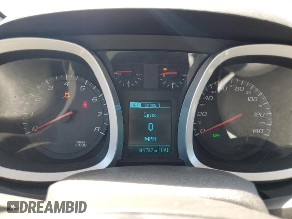 2015 Chevrolet Equinox LS with VIN 2GNALAEK8F6375962, listed as a Copart auction lot 53019385 with 144,797 mi miles and Clean Title. Bid and sale history available at DreamBid. Image 9.
