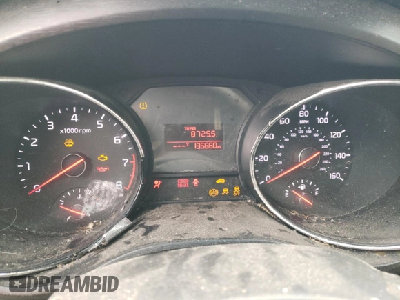 2016 Kia Sedona L with VIN KNDMA5C10G6150066, listed as a Copart auction lot 43345925 with 135,660 mi miles and Salvage Title. Bid and sale history available at carsss.com. Image 9.