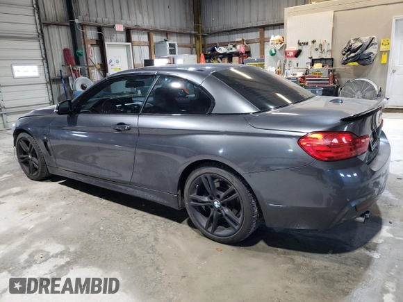 2015 BMW 4 Series 428i with VIN WBA3V7C51FP772986, listed as a Copart auction lot 41652745 with 66,279 mi miles and Salvage Title. Bid and sale history available at carsss.com. Image 2.
