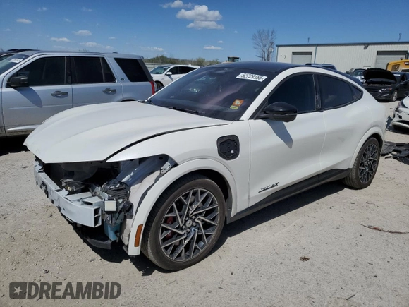 2022 Ford Mustang Mach-E GT with VIN 3FMTK4SX7NMA38575, listed as a Copart auction lot 52729185 with 28,088 mi miles and Salvage title. Bid and sale history available at DreamBid. Image 1.