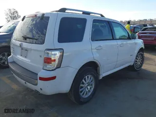 2008 Mercury Mariner Premier with VIN 4M2CU87108KJ34841, listed as a IAAI auction lot 41611281 with 170,436 mi miles. Bid and sale history available at carsss.com. Image 4.