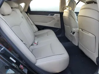 2018 Genesis G80 5.0L Ultimate with VIN KMHGN4JF4JU239874, listed as a Copart auction lot 77763484 with 158,282 mi miles and Clean Title. Bid and sale history available at carsss.com. Image 10.