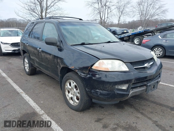 2002 Acura MDX Touring Pkg with VIN 2HNYD18692H508014, listed as a IAAI auction lot 41719035 with 271,682 mi miles. Bid and sale history available at carsss.com. Image 1.