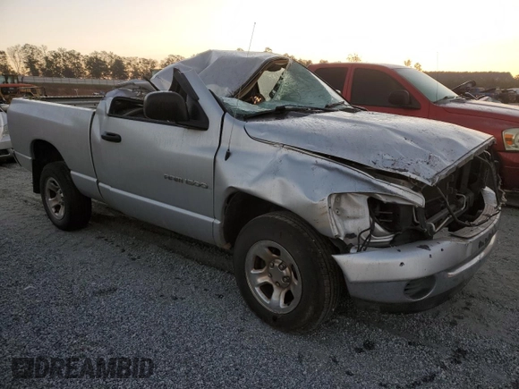 2006 Dodge 1500 SLT with VIN 1D7HU16N86J166646, listed as a Copart auction lot 75390424 with 86,039 mi miles and Salvage Title. Bid and sale history available at DreamBid. Image 4.