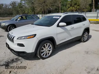 2017 Jeep Cherokee Limited with VIN 1C4PJLDB4HW533342, listed as a Copart auction lot 42945455 with 201,019 mi miles and Clean Title. Bid and sale history available at carsss.com. Image 1.