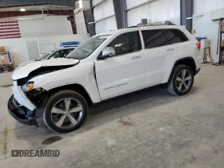 2014 Jeep Grand Cherokee Limited z VIN 1C4RJFBT1EC474236, wystawiony jako Copart lot #56029775 z przebiegiem 95 716 mil mil oraz Szkoda całkowita • Salvage title. Historia ofert i sprzedaży dostępna na DreamBid. Obrazek 1.