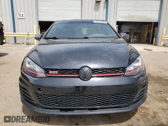 2017 Volkswagen Golf GTI S with VIN 3VW547AUXHM070857, listed as a Copart auction lot 52913205 with 87,759 mi miles and Salvage Title. Bid and sale history available at carsss.com. Image 5.
