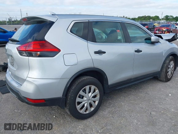 2017 Nissan Rogue SV with VIN 5N1AT2MT4HC844348, listed as a IAAI auction lot 42096401 with 144,071 mi miles. Bid and sale history available at carsss.com. Image 4.