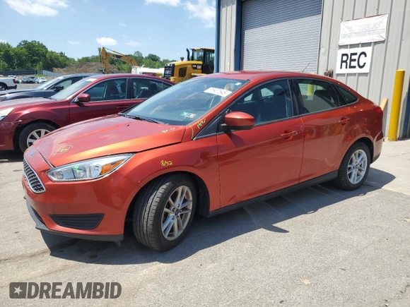 2018 Ford Focus SE z VIN 1FADP3F2XJL254750, wystawiony jako Copart lot #61907545 z przebiegiem 71 328 mil mil oraz Szkoda całkowita • Salvage title. Historia ofert i sprzedaży dostępna na DreamBid. Obrazek 1.