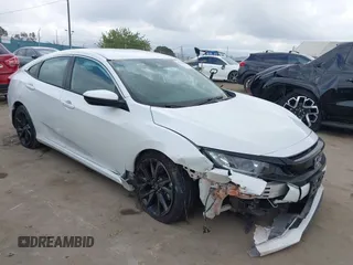 2019 Honda Civic Sport with VIN 19XFC2F82KE013269, listed as a IAAI auction lot 42118857 with 80,212 mi miles and . Bid and sale history available at DreamBid. Image 1.