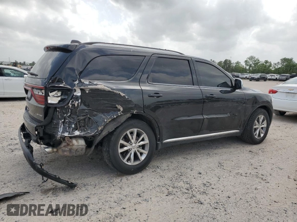2015 Dodge Durango Limited with VIN 1C4RDHDG9FC809716, listed as a Copart auction lot 51848115 with 135,282 mi miles and Salvage Title. Bid and sale history available at carsss.com. Image 3.