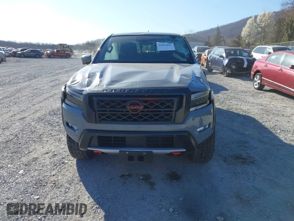 2023 Nissan Frontier PRO-4X with VIN 1N6ED1EK0PN658776, listed as a IAAI auction lot 41864687 with 15,783 mi miles. Bid and sale history available at carsss.com. Image 13.
