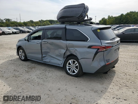 2022 Toyota Sienna XLE Woodland Edition with VIN 5TDASKFCXNS045169, listed as a Copart auction lot 71785184 with 52,333 mi miles and Salvage Title. Bid and sale history available at carsss.com. Image 2.
