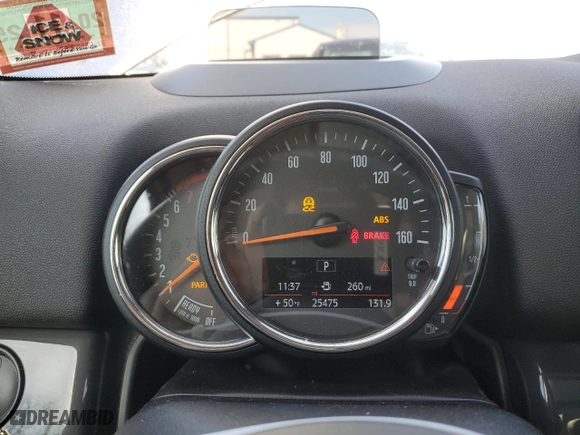 2018 MINI Countryman Cooper S with VIN WMZYT5C34J3E62254, listed as a Copart auction lot 45371305 with 25,475 mi miles and Salvage Title. Bid and sale history available at carsss.com. Image 9.