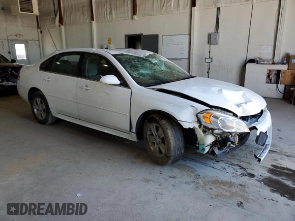 2014 Chevrolet Impala LS with VIN 2G1WA5E30E1176946, listed as a Copart auction lot 53609925 with 156,630 mi miles and Salvage title. Bid and sale history available at DreamBid. Image 4.