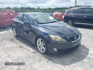 2006 Lexus IS 250 with VIN JTHBK262962002770, listed as a IAAI auction lot 42264229 with 294,844 mi miles and . Bid and sale history available at DreamBid. Image 1.