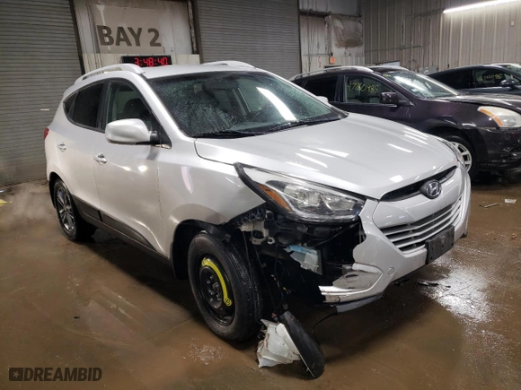 2014 Hyundai Tucson Limited with VIN KM8JU3AG7EU911380, listed as a Copart auction lot 47430935 with 89,281 mi miles and Salvage Title. Bid and sale history available at carsss.com. Image 4.