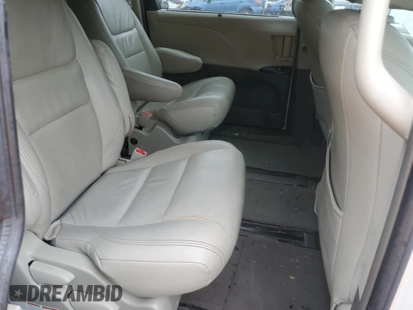 2015 Toyota Sienna LE with VIN 5TDJK3DCXFS126604, listed as a Copart auction lot 56987355 with 102,079 mi miles and Salvage title. Bid and sale history available at DreamBid. Image 11.