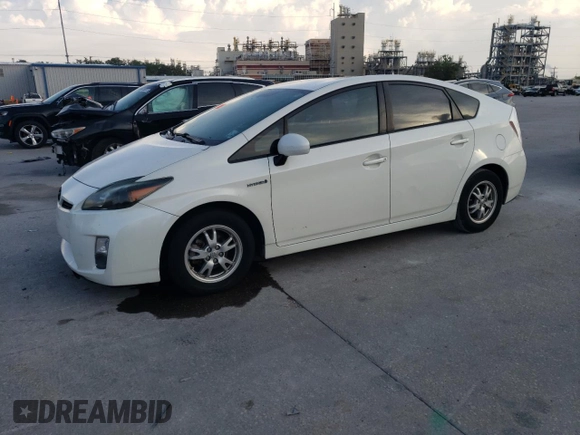 2010 Toyota Prius Four with VIN JTDKN3DU5A1251665, listed as a Copart auction lot 54578465 with Not Provided miles and Salvage Title. Bid and sale history available at DreamBid. Image 1.