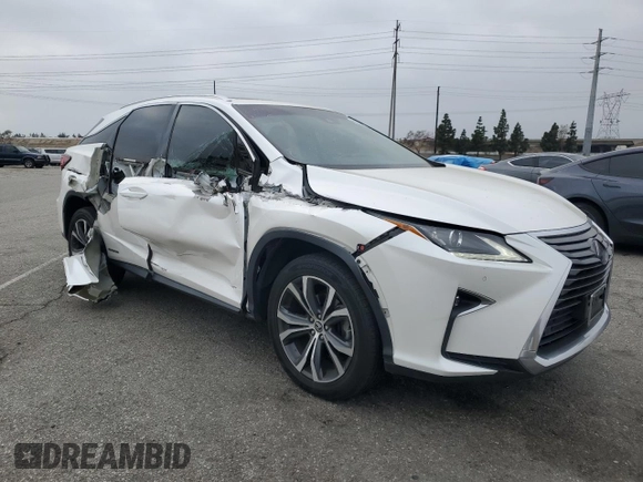 2019 Lexus RX 450h with VIN 2T2BGMCA4KC035015, listed as a Copart auction lot 50659345 with 84,408 mi miles and Salvage Title. Bid and sale history available at DreamBid. Image 4.