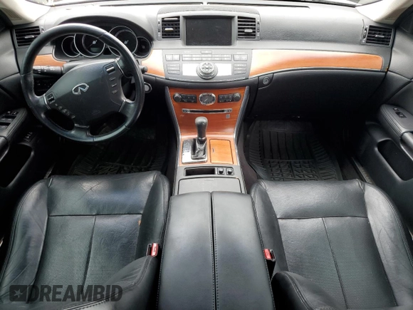 2006 Infiniti M with VIN JNKAY01E36M110502, listed as a Copart auction lot 69718584 with 125,044 mi miles and Salvage Title. Bid and sale history available at DreamBid. Image 8.