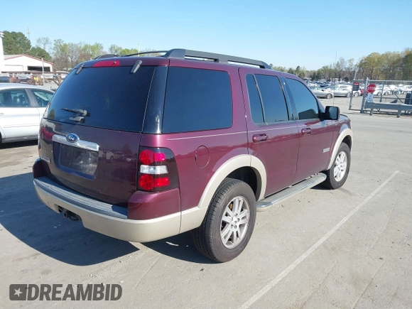 2008 Ford Explorer Eddie Bauer with VIN 1FMEU64E18UA54491, listed as a IAAI auction lot 41837686 with Not Provided miles. Bid and sale history available at carsss.com. Image 4.