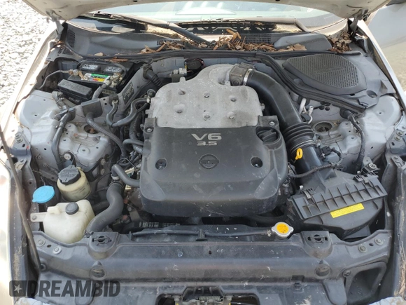 2005 Nissan 350Z with VIN JN1AZ34D85M608232, listed as a Copart auction lot 69145384 with 128,199 mi miles and Clean Title. Bid and sale history available at DreamBid. Image 11.