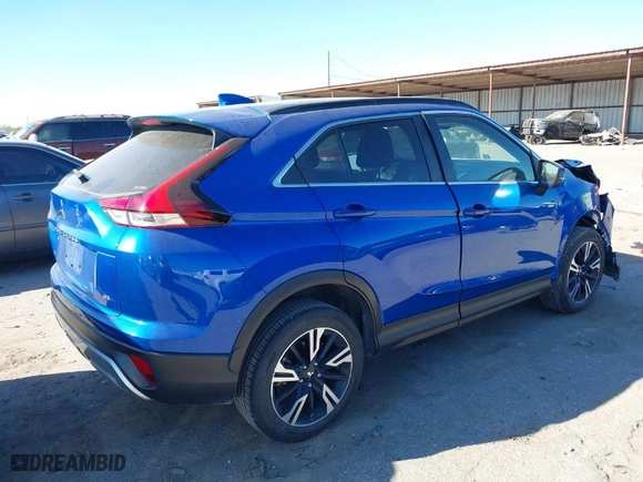 2024 Mitsubishi Eclipse Cross SE with VIN JA4ATWAA6RZ034906, listed as a IAAI auction lot 41810952 with 23,738 mi miles. Bid and sale history available at carsss.com. Image 4.