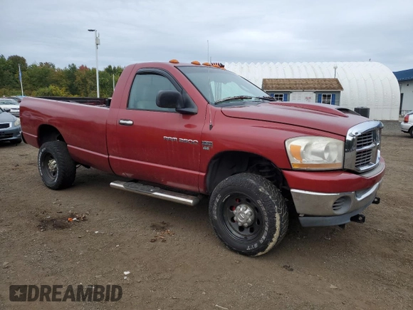 2006 Dodge Ram 2500 ST with VIN 3D7KS26DX6G241051, listed as a Copart auction lot 74535034 with 96,780 mi miles and Clean Title. Bid and sale history available at carsss.com. Image 4.