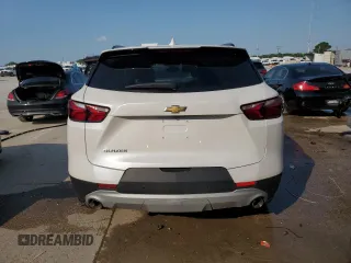 2022 Chevrolet Blazer LT with VIN 3GNKBDRS5NS147095, listed as a Copart auction lot 59040055 with 36,346 mi miles and Salvage title. Bid and sale history available at DreamBid. Image 6.