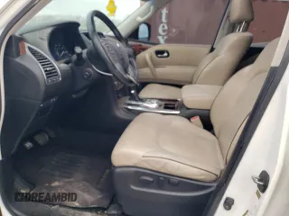 2017 Nissan Armada SL with VIN JN8AY2ND6H9006806, listed as a Copart auction lot 43195265 with 126,955 mi miles and Salvage Title. Bid and sale history available at carsss.com. Image 7.