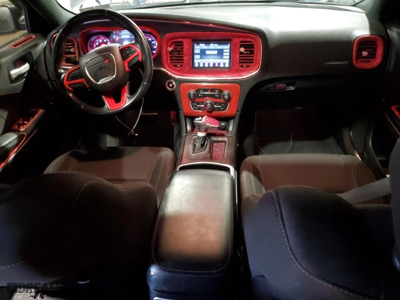 2019 Dodge Charger SXT with VIN 2C3CDXBG3KH724515, listed as a Copart auction lot 50082185 with 107,958 mi miles and Salvage Title. Bid and sale history available at carsss.com. Image 8.