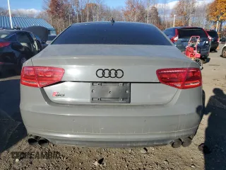 2013 Audi S8 with VIN WAUD2AFD6DN019900, listed as a Copart auction lot 79834204 with 97,396 mi miles and Clean Title. Bid and sale history available at carsss.com. Image 6.