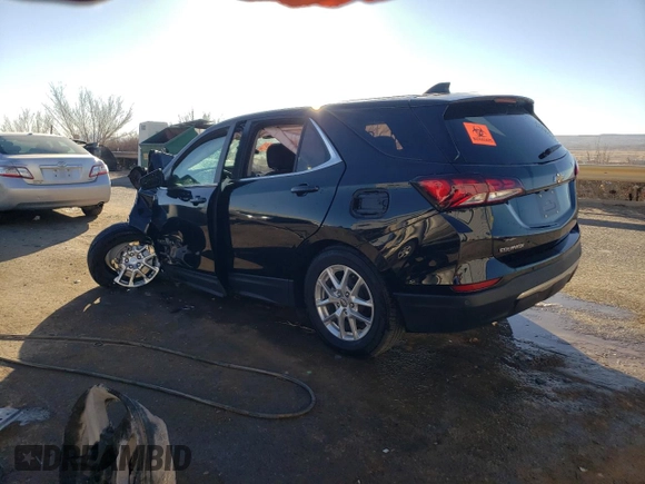 2024 Chevrolet Equinox LT with VIN 3GNAXUEG0RL229122, listed as a Copart auction lot 43642805 with Not Provided miles and Non Repairable. Bid and sale history available at DreamBid. Image 2.