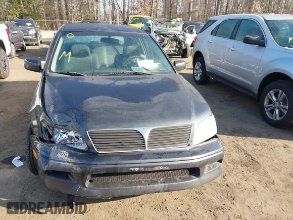 2002 Mitsubishi Lancer LS with VIN JA3AJ36E42U080614, listed as a IAAI auction lot 41397554 with 187,981 mi miles. Bid and sale history available at carsss.com. Image 12.