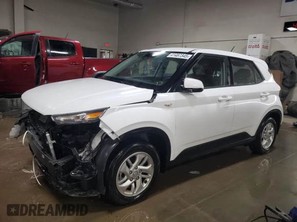 2023 Hyundai Venue SE with VIN KMHRB8A33PU211765, listed as a Copart auction lot 41487345 with 12,273 mi miles and Salvage Title. Bid and sale history available at DreamBid. Image 1.