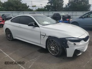 2017 BMW M4 with VIN WBS3R9C54HK709232, listed as a Copart auction lot 71923284 with 59,699 mi miles and Salvage Title. Bid and sale history available at carsss.com. Image 4.