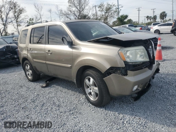 2011 Honda Pilot EX with VIN 5FNYF3H46BB037973, listed as a Copart auction lot 89361305 with 208,568 mi miles and Salvage Title. Bid and sale history available at carsss.com. Image 4.