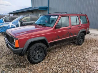 1996 Jeep Cherokee Sport with VIN 1J4FJ68S6TL171056, listed as a Copart auction lot 52099555 with 250,089 mi miles and Salvage Title. Bid and sale history available at carsss.com. Image 1.