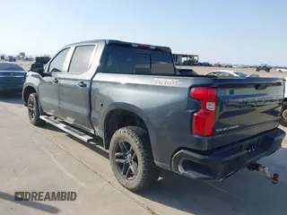 2021 Chevrolet Silverado 1500 LT Trail Boss with VIN 1GCPYFED3MZ132225, listed as a IAAI auction lot 41743419 with 125,088 mi miles and . Bid and sale history available at DreamBid. Image 3.