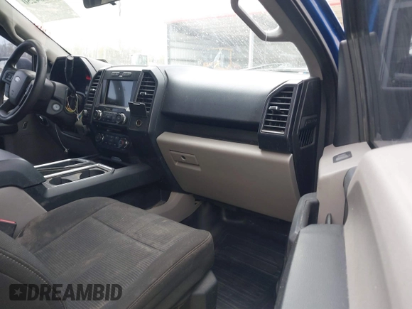 2017 Ford F-150 XL with VIN 1FTEW1EG4HFB49004, listed as a IAAI auction lot 41804250 with Not provided miles and . Bid and sale history available at DreamBid. Image 5.