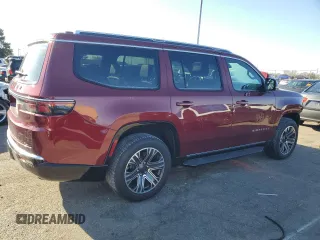 2023 Jeep Wagoneer z VIN 1C4SJVAP9PS569989, wystawiony jako Copart lot #81298154 z przebiegiem 18 133 mil mil oraz Szkoda całkowita • Salvage title. Historia ofert i sprzedaży dostępna na DreamBid. Obrazek 3.